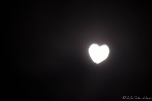 Moon Heart Bokeh